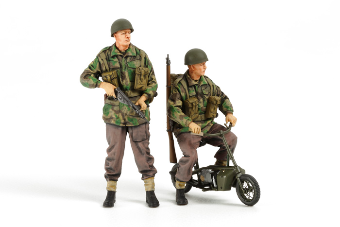 1/35 British Paratroop mit kleinen Motorr&amp;#228;dern