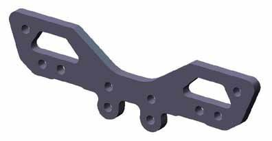 XV-01 Carbon Long Damper Stay F