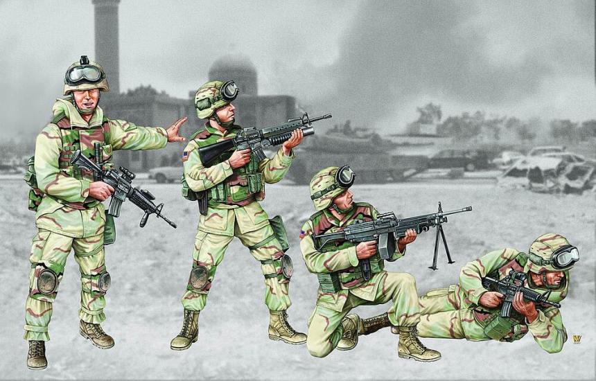 1/35 US 101st Airborne Division Crew