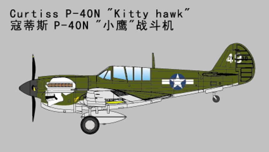 1/32 P-40N Kitty Hawk