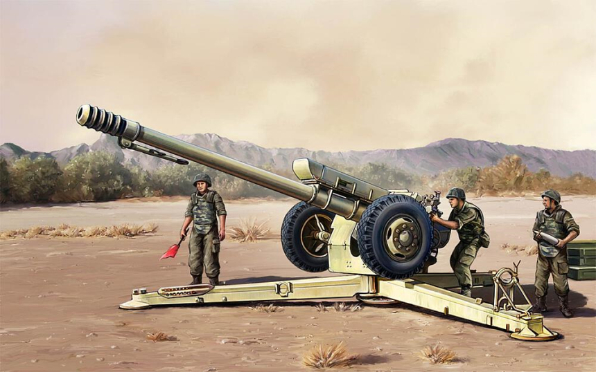 1/35 122 mm Howitzer D-30, Fr