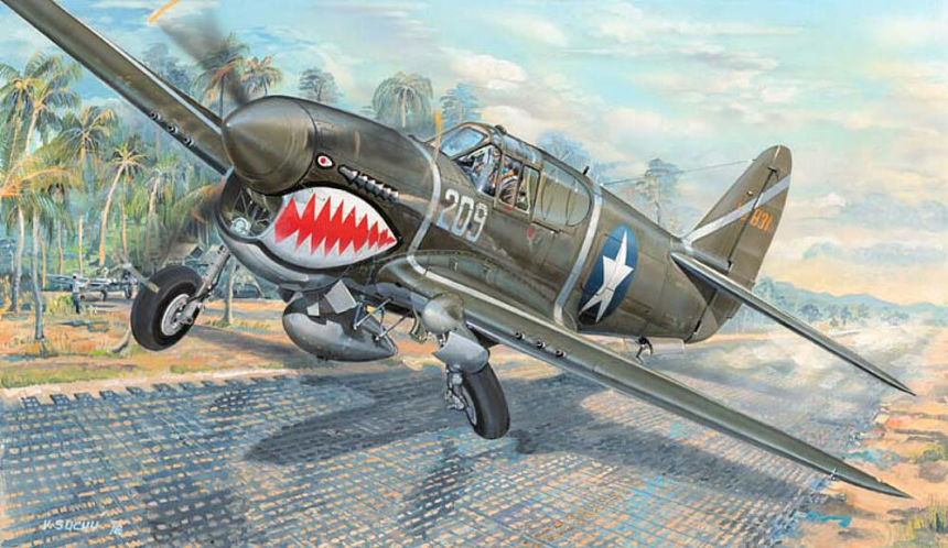 1/32 P-40F War Hawk