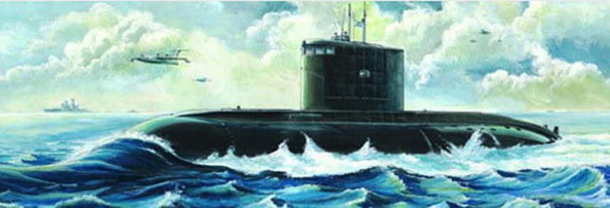 1/144 Russian Navy Kilo Class U-Boot