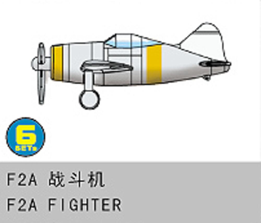 1/350 6 x Brewster F2A Buffal