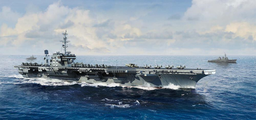 1/700 CV 63 USS Kitty Hawk