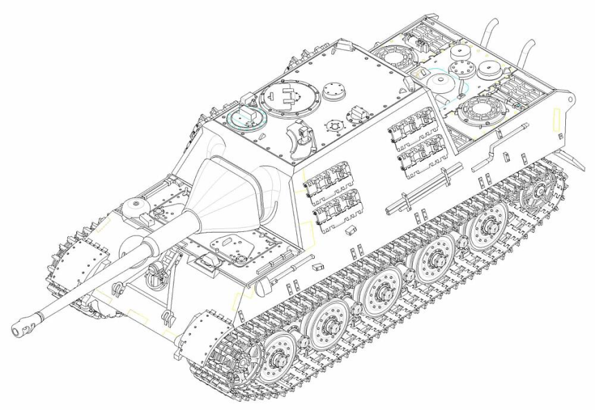 1/72 Jagdtiger mit 88mm /L71