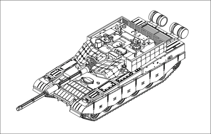 1/72 PLA ZTZ 99A MBT