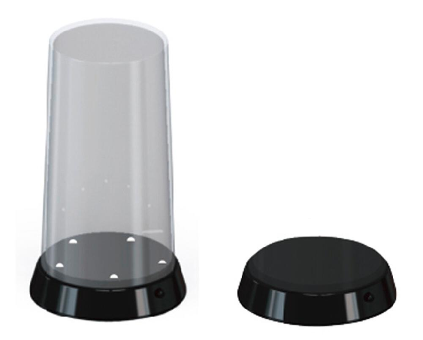 Flat Top Display with LED