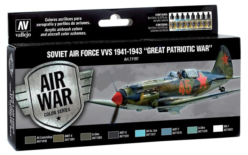 Colour Set Sovjet Airforce 1941 - 1943