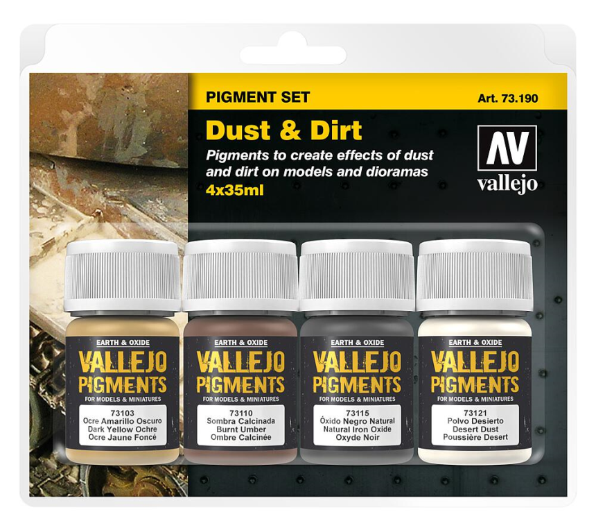 Pigment-set Dust &amp;amp; Dirt