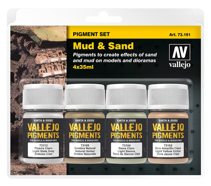 Pigment-set Mud &amp;amp; Sand