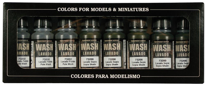 Colour Set Washes, 8x17 ml