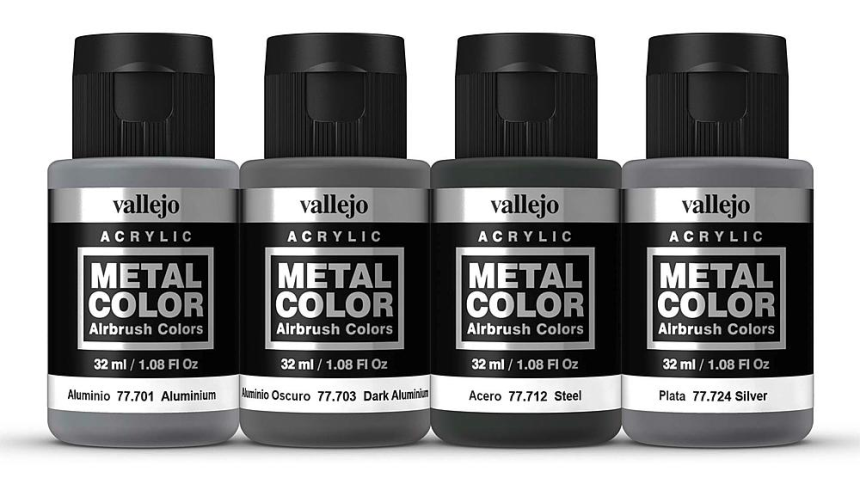 Farb-Set, Metall-Finish