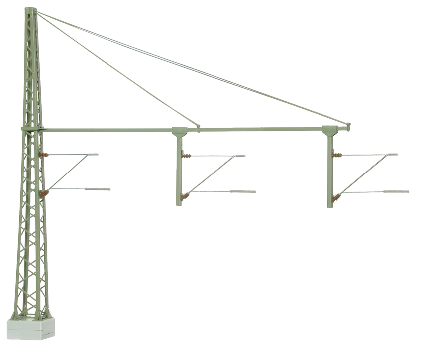 N Rohrausleger ueber 3Gleise