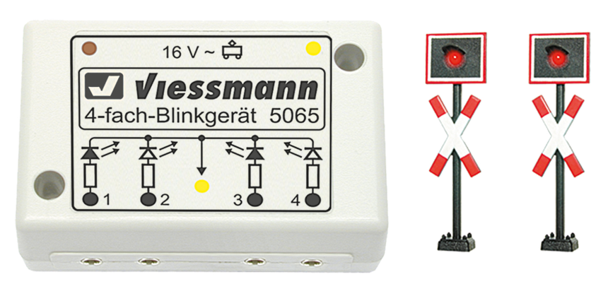 N Andreaskreuze,2 St.+Blinkel