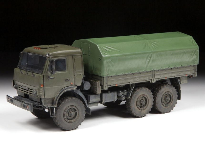 1/35    Kamaz 5350 Mustang Truck 3-axle