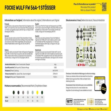 1/72STARTER KIT Focke Wulf Stosser