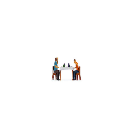 H0 Tiny Scenes Mittagessen