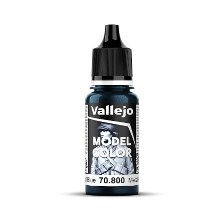 Stahlblau, Metallic, 18 ml (204)