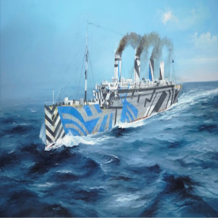 1/200 RMS Titanic with Lighning