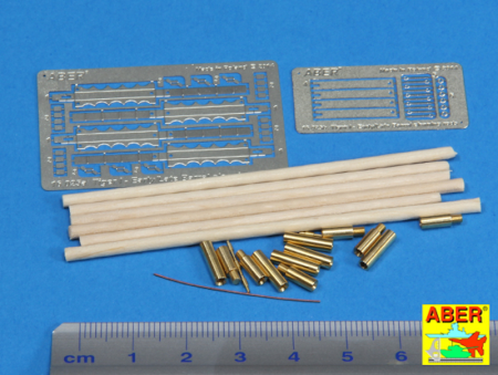 1/16 Cleaning rods for Tiger I -late