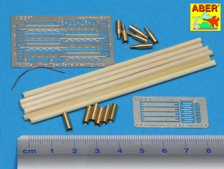 1/16 Barrel cleaning rods for Tiger II