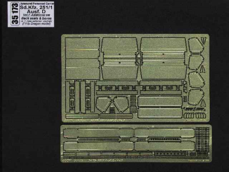 1/35 Sd.Kfz. 251/1 Ausf.D - Vol.7 - Backseats & boxes