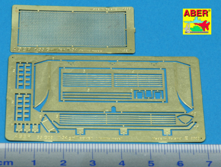 1/35 T-34 grill cover (Tamiya model)