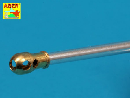 1/35 Barrel for 17pdr A/T Gun with ball muzzle brake