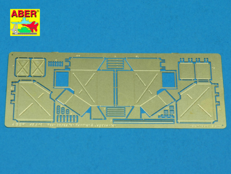 1/48 Rear boxes for Panther tanks &amp; Jagdpanther