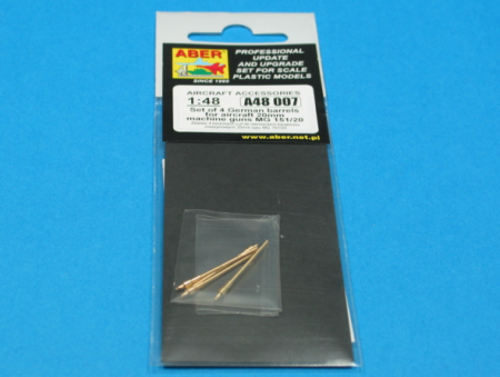 1/48 4 barrels for MG 151/20