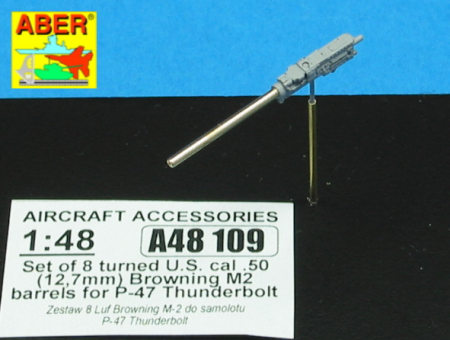 1/48 8 Browning M2 barrels for P-47 Thunderbolt