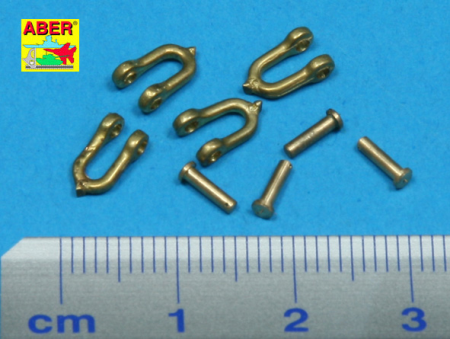 1/35 Early model shackle for Pz.Kpfw.VPanther x 4pcs