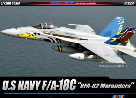 1/72 F/A-18C USN VFA-82 MARAUDERS  LIM.ED