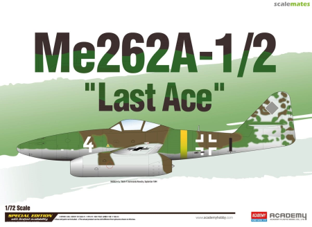 1/72 Me262A-1/2 LAST ACE LIM.ED.