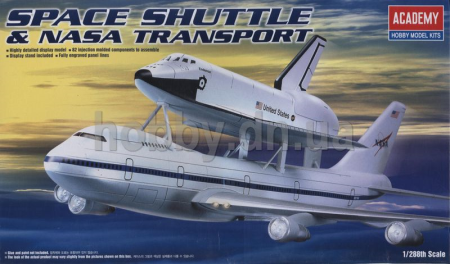 1/288 SP.SHUTTLE + JUMBO 747