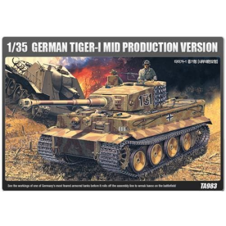1/35 TIGER-I Mid Production w Interior