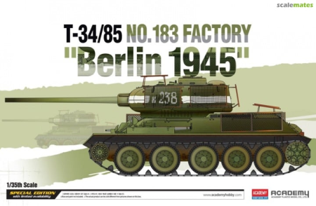 1/35 T-34/85 NO.183 FACTORY BERLIN 1945