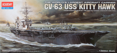 1/800 CV-63 USS KITTYHAWK