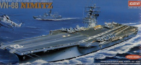 1/800 CVN 68 USS NIMITZ