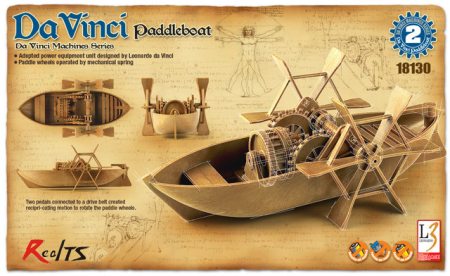 Da Vinci paddleboat