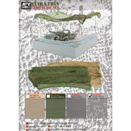 1/35CAMOUFLAGE NET-JGSDF Snow