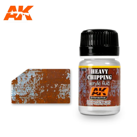HEAVY CHIPPING EFFECTS ACRYLIC FLUID