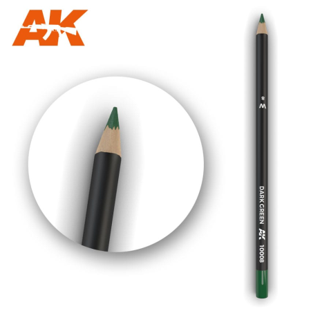 Watercolor Pencil Dark Green 