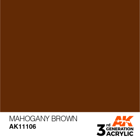 Mahogany Brown 17ml