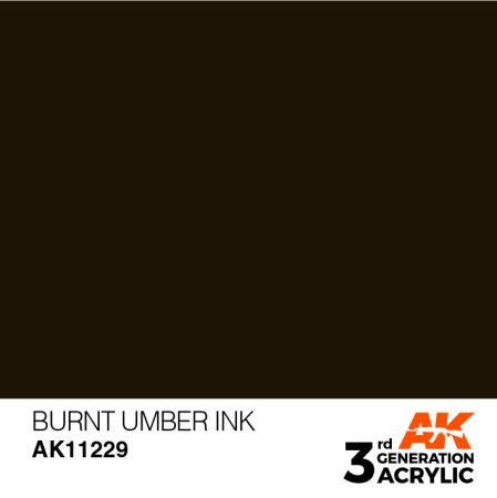 Burnt Umber INK 17 ml