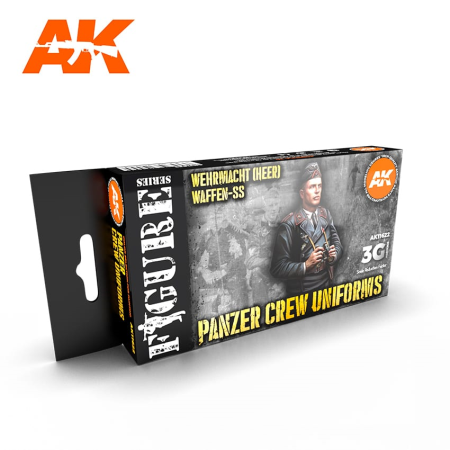 PANZER CREW BLACK UNIFORMS SET 3G