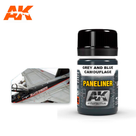 Paneliner for grey and blue camouflage 35ml