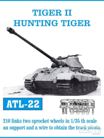 1/35 Ketten f&#252;r TIGER II / Jagdtiger
