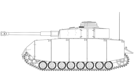1/35 Panzer IV Ausf. H, mittl